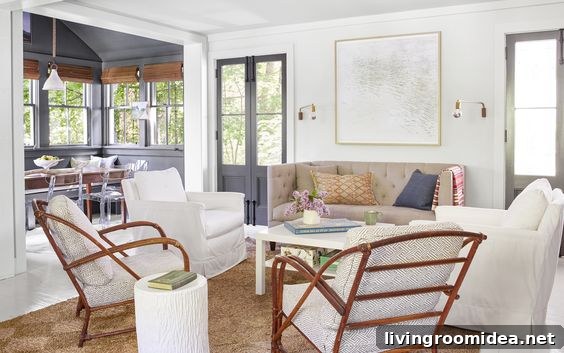 Cottage Tour - Small Living Room Design