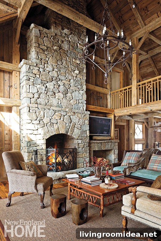 Cozy Charming Room Ideas to Fall in Love With 8 charming-and-cozy-living-room-via-new-england-home