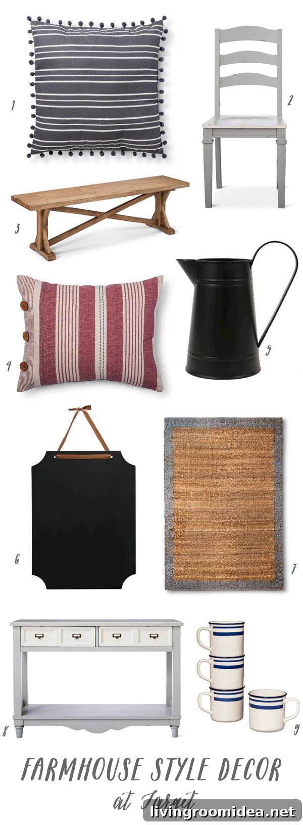 Farmhouse Style Decor at Target