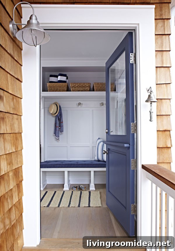Blue Dutch door detail from Chango and Co.