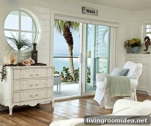Round window inspiration - beach house