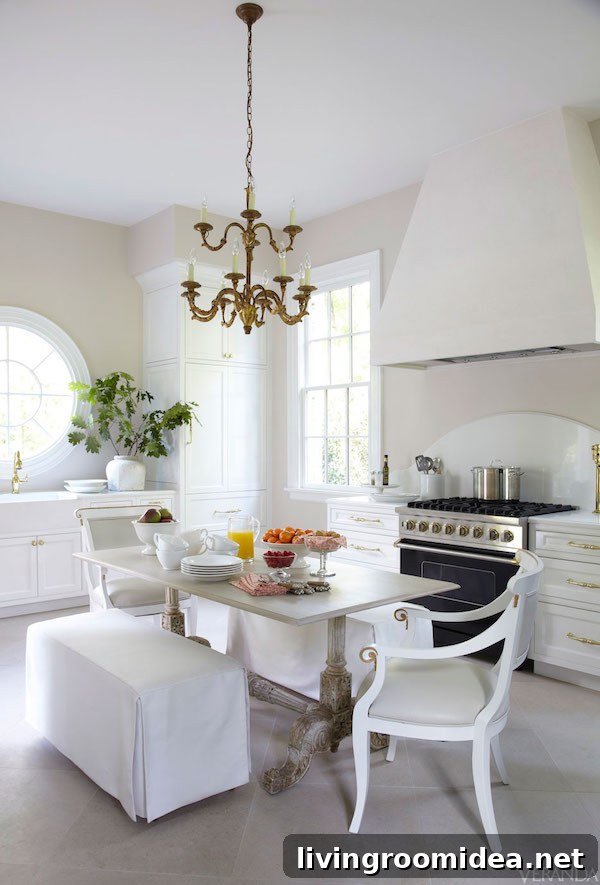 Round window inspiration - round window over kitchen sink