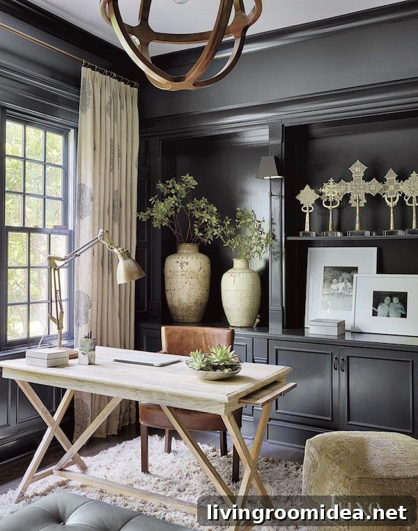Moody Color Decorating Ideas: How to Style Dark, Dramatic Rooms 11 Decorating with Moody Colors - Dark Walls