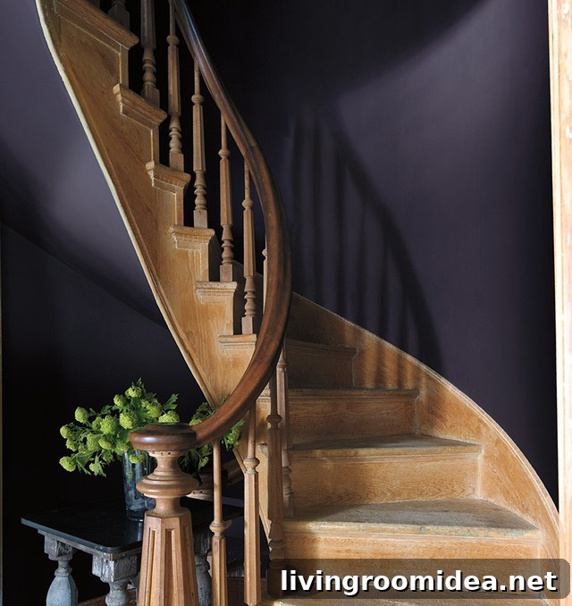 Decorating with Moody Colors - Dark Walls