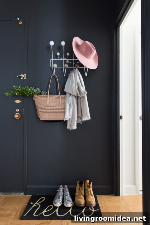 Decorating with Moody Colors - Dark Walls