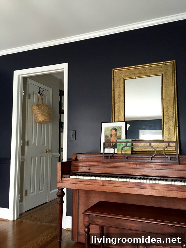 Moody Color Decorating Ideas: How to Style Dark, Dramatic Rooms 8 Decorating with Moody Colors - Dark Walls - Emily A Clark