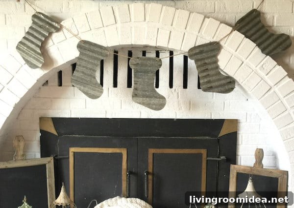 Farmhouse Christmas Decor: Galvanized & Zinc Ornament Ideas 11 A Bit of Farmhouse: Galvanized & Zinc Christmas Decor