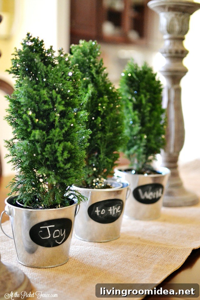 Farmhouse Christmas Decor: Galvanized & Zinc Ornament Ideas 14 A Bit of Farmhouse: Galvanized & Zinc Christmas Decor