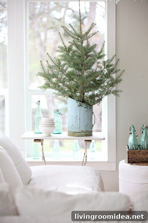 Farmhouse Christmas Decor: Galvanized & Zinc Ornament Ideas 15 A Bit of Farmhouse: Galvanized & Zinc Christmas Decor