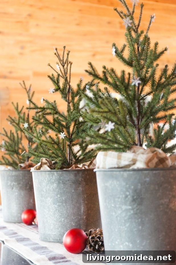A Bit of Farmhouse: Galvanized & Zinc Christmas Decor