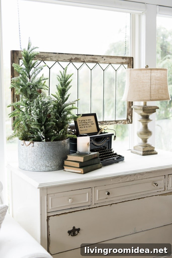 A Bit of Farmhouse: Galvanized & Zinc Christmas Decor