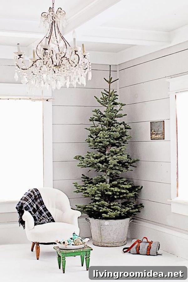 Farmhouse Christmas Decor: Galvanized & Zinc Ornament Ideas 5 A Bit of Farmhouse: Galvanized & Zinc Christmas Decor