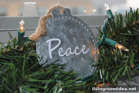 A Bit of Farmhouse: Galvanized & Zinc Christmas Decor
