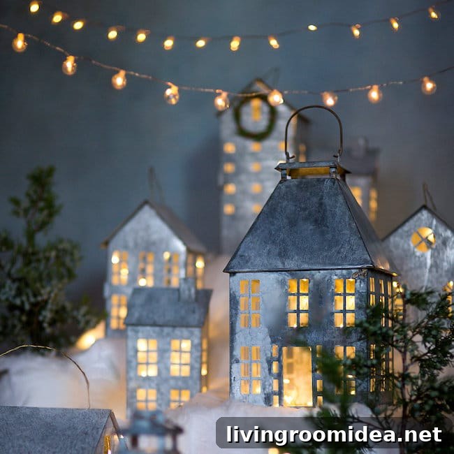 Winter Village Holiday Decor Ideas for Cozy Seasonal Style 2 Simply Inspired Holidays: Winter Village