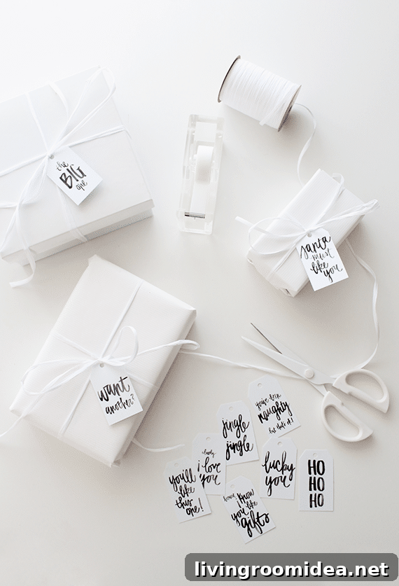 FREE Printable Gift Tag Round Up: Click through to download and print dozens of adorable Christmas gift tags.