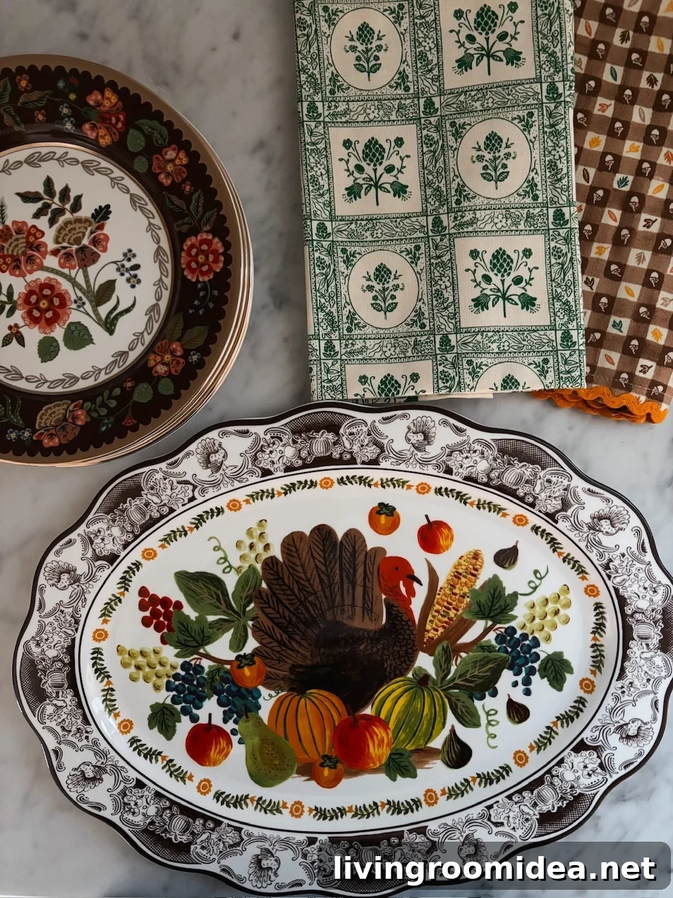 6 Ways I'm Preparing for Thanksgiving and Christmas 7 fall dinner plates